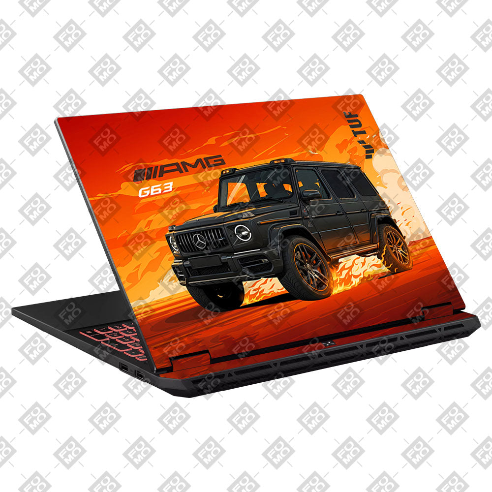 Mercedes AMG G63 Asus TUF Gaming A16 2025 Laptop Skin