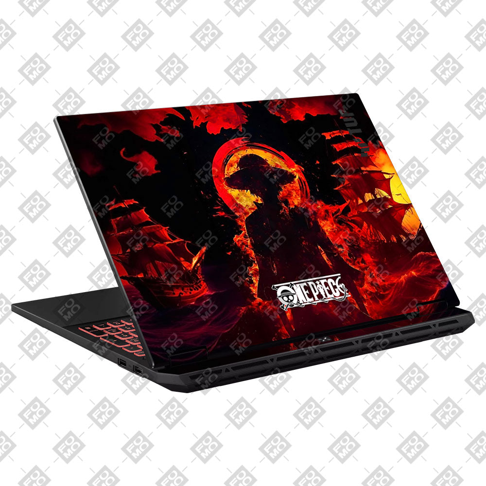 Luffy's Burning Tide Asus TUF Gaming A16 2025 Laptop Skin