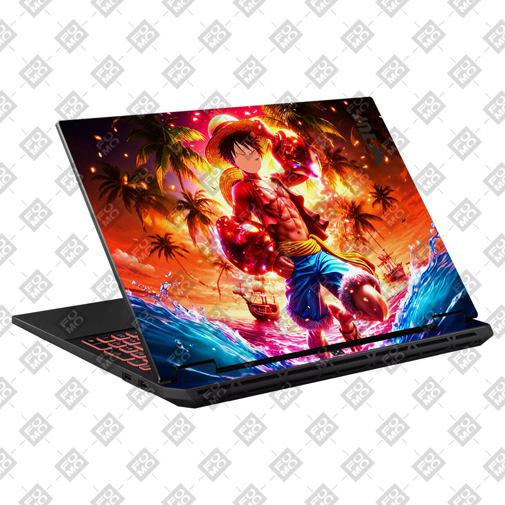 Luffy's Radiant Will Asus TUF Gaming A16 2025 Laptop Skin