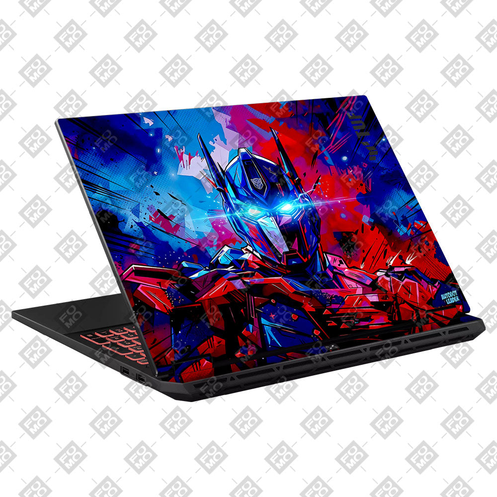 Optimus Prime Transformer Asus TUF Gaming A16 2025 Laptop Skin