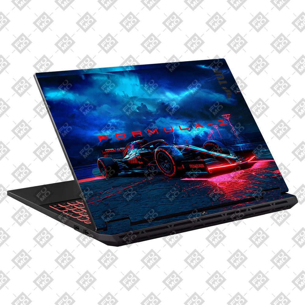 Fututristic Formula 1 Asus TUF Gaming A16 2025 Laptop Skin