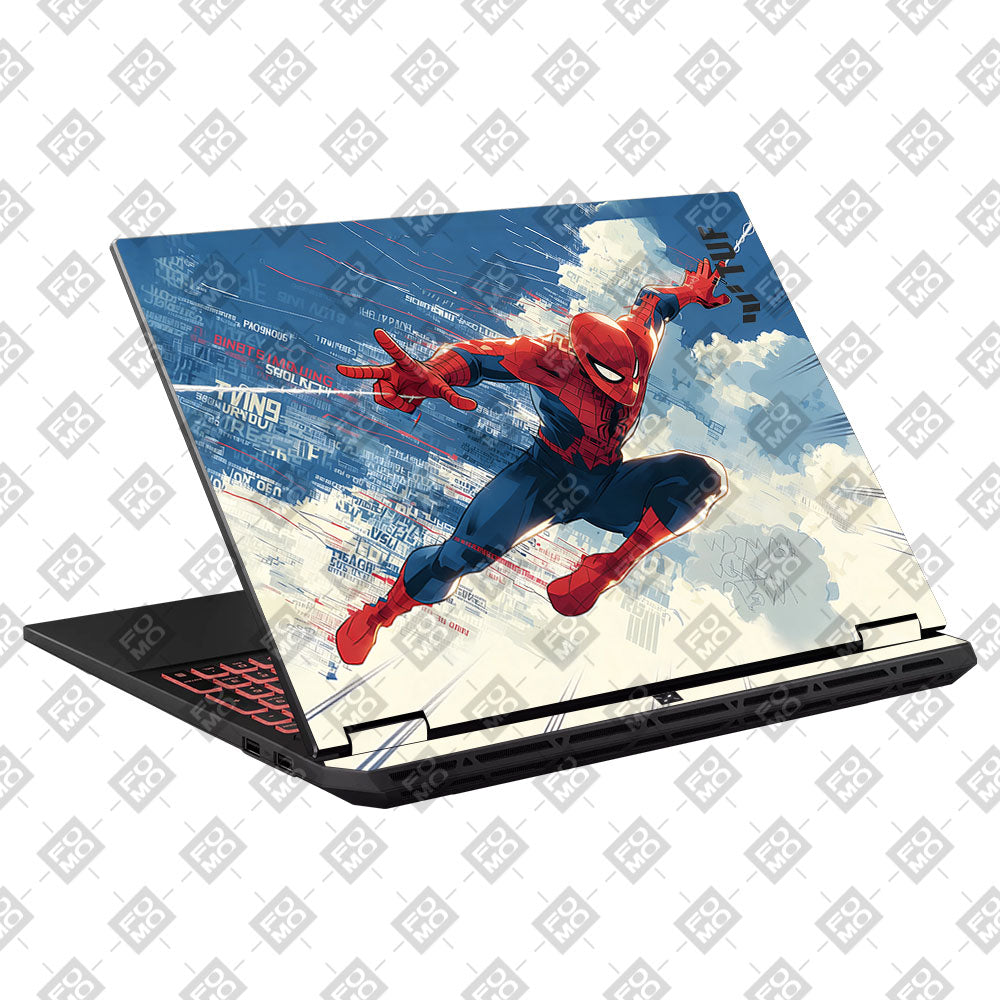 Spiderman Velocity Asus TUF Gaming A16 2025 Laptop Skin