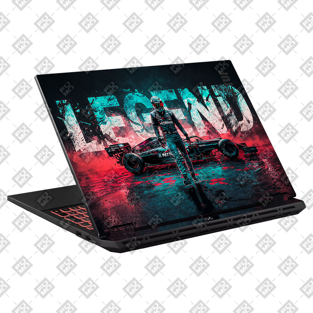 F1 Legend Racer Asus TUF Gaming A16 2025 Laptop Skin