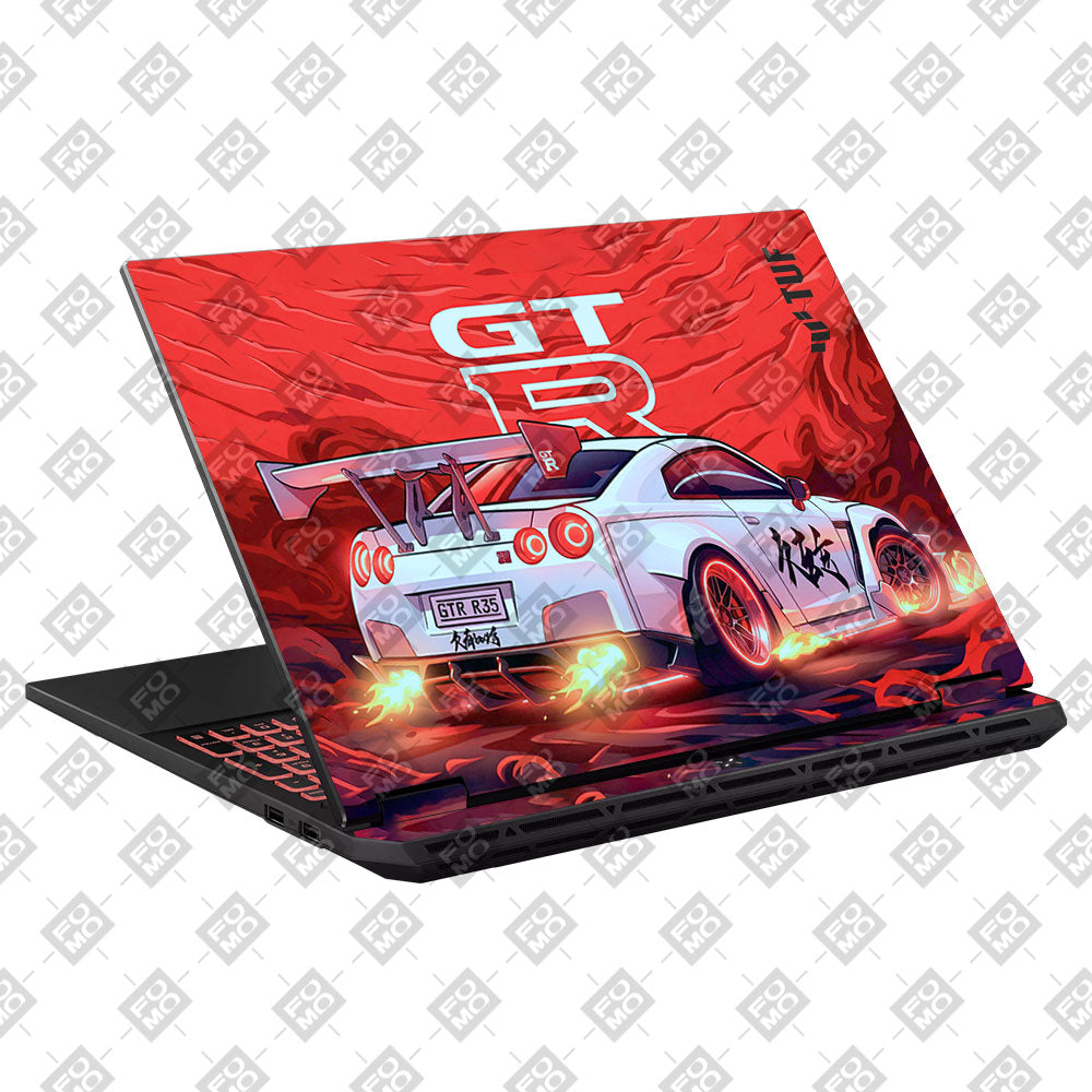 Nissan GTR Turbo Performance Edition Asus TUF Gaming A16 2025 Laptop Skin