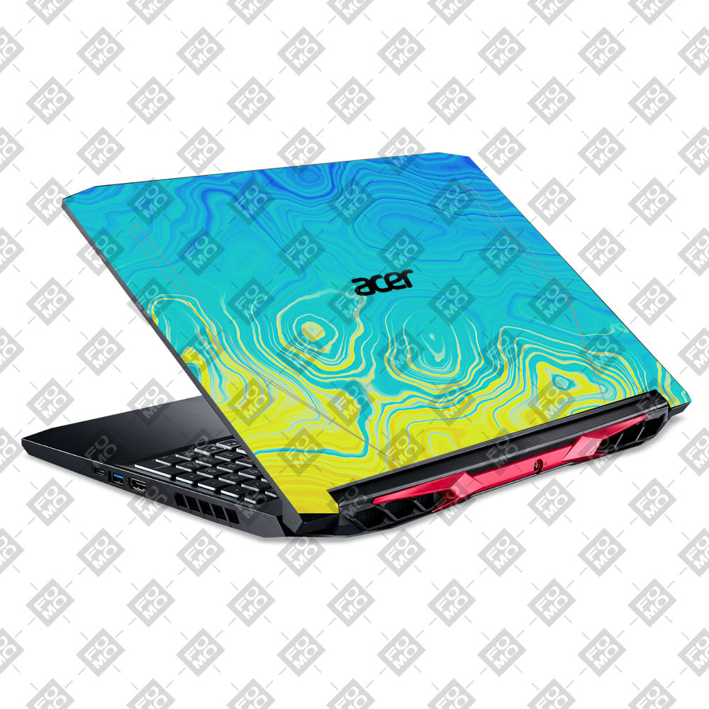 Ocean Gradient Waves Acer Nitro 5 AN515 44, 56 Laptop Skin