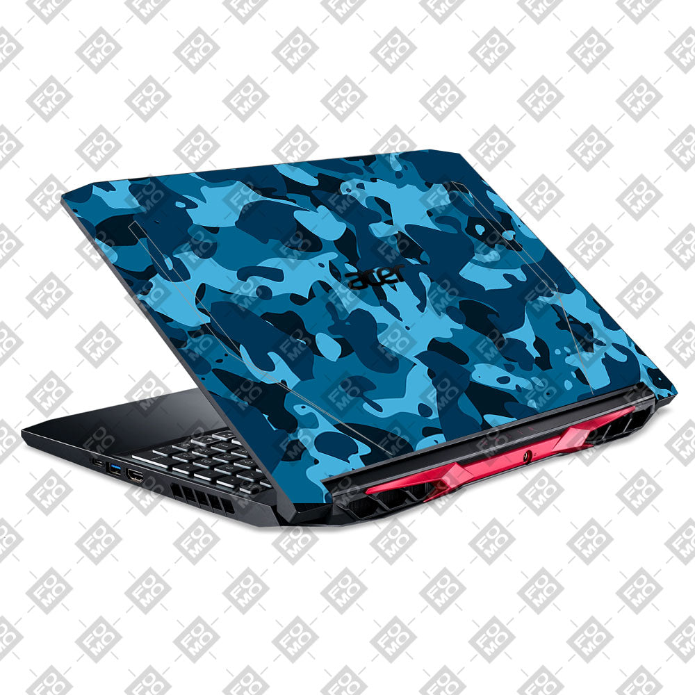 Deep Ocean Camo Acer Nitro 5 AN515 44, 56 Laptop Skin