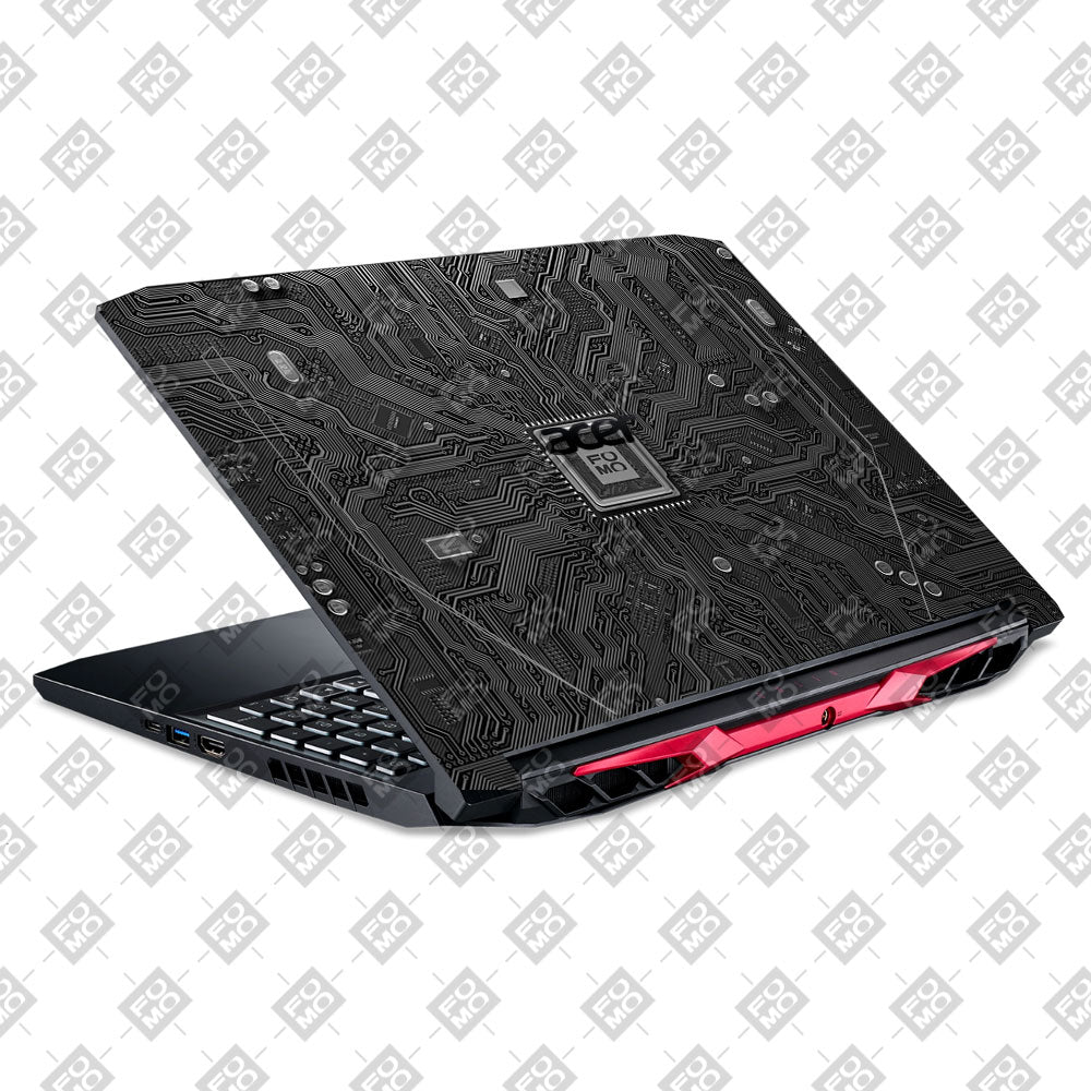 FOMO Circuit Dark Mode Acer Nitro 5 AN515 44, 56 Laptop Skin
