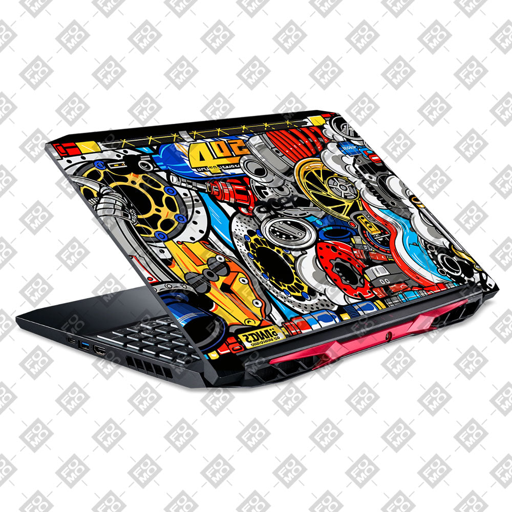 Mechanical Chaos Acer Nitro 5 AN515 44, 56 Laptop Skin