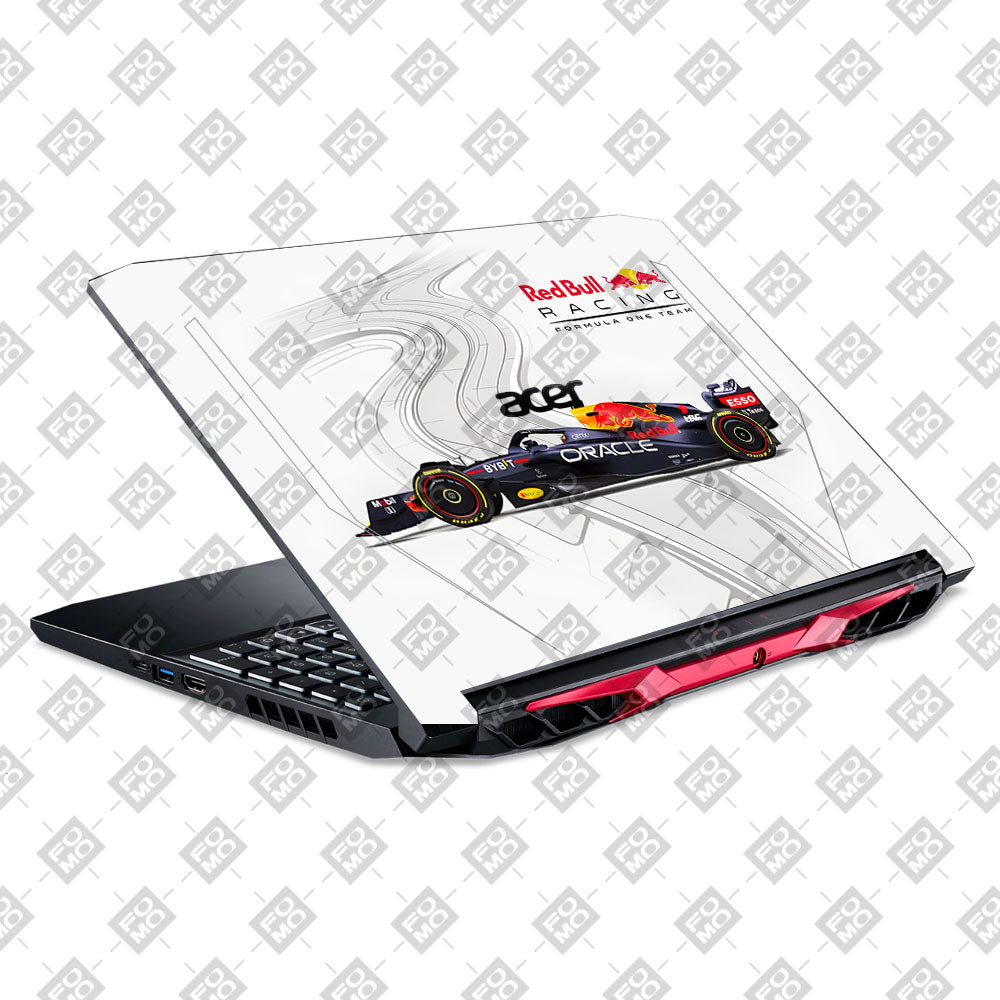 Red Bull Racing in Action Acer Nitro 5 AN515 44, 56 Laptop Skin