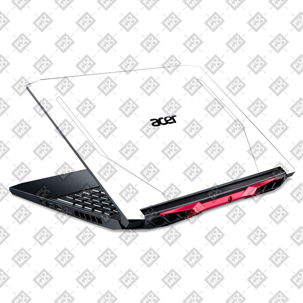 Textured White Acer Nitro 5 AN515 44, 56 Laptop Skin