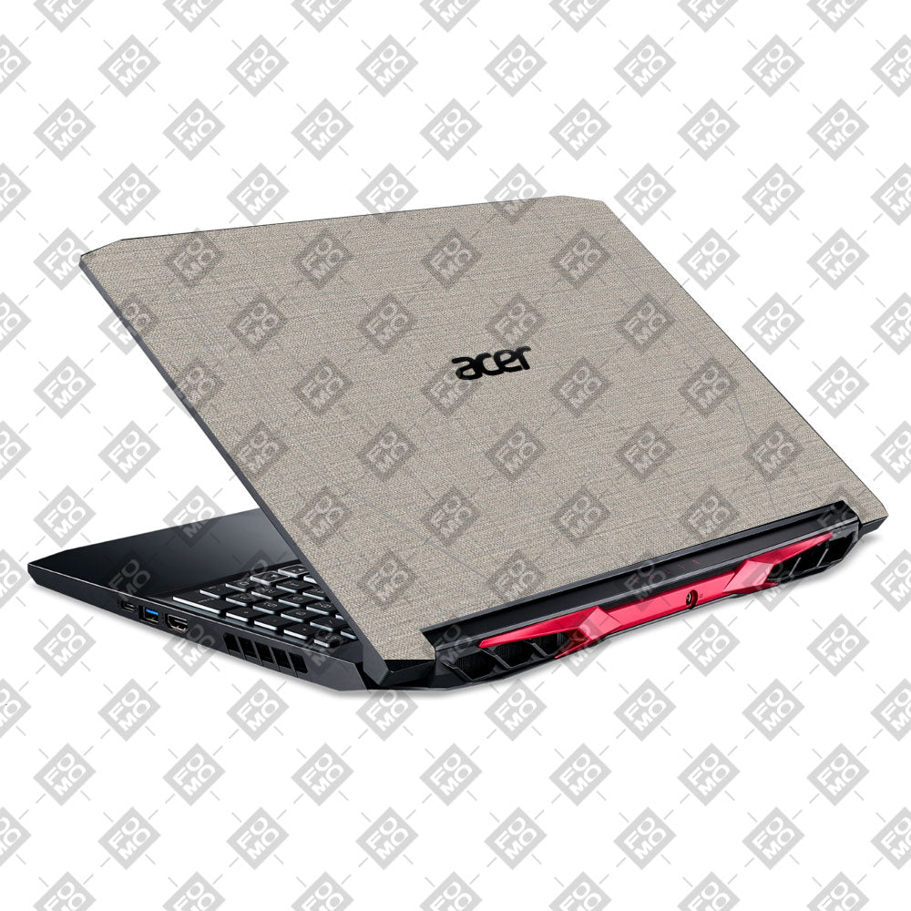 Textured Fabric Grey Acer Nitro 5 AN515 44, 56 Laptop Skin