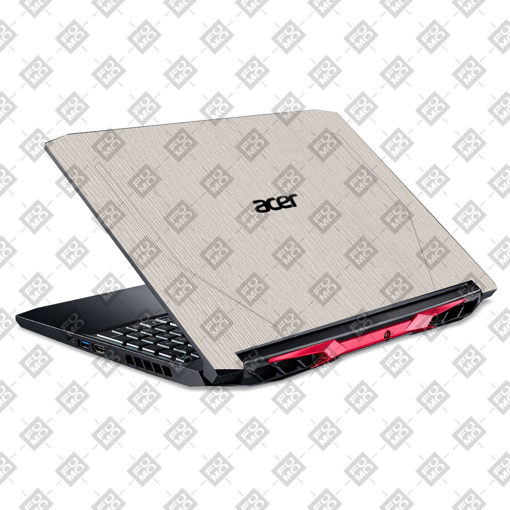 Textured White Wood Acer Nitro 5 AN515 44, 56 Laptop Skin