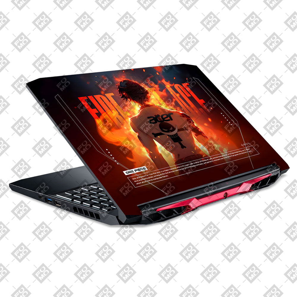 Fire Fist Ace Acer Nitro 5 AN515 44, 56 Laptop Skin
