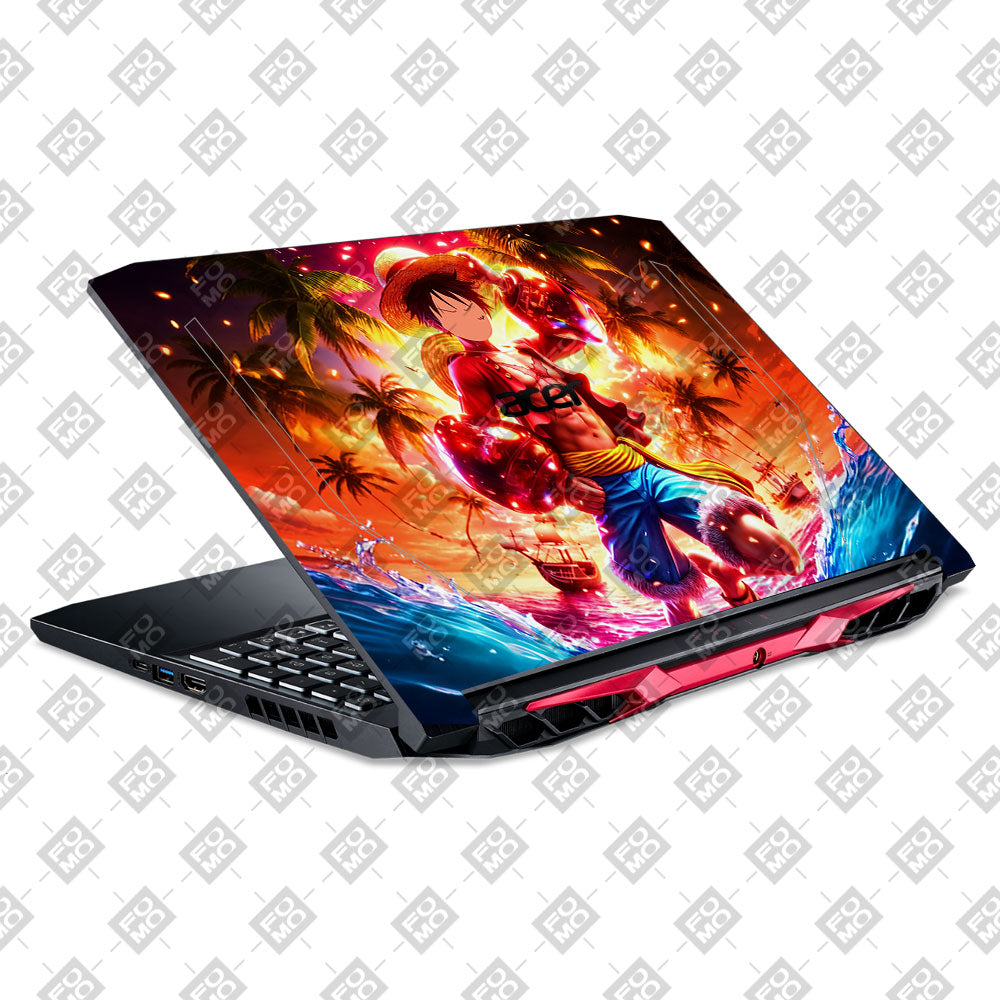 Luffy's Radiant Will Acer Nitro 5 AN515 44, 56 Laptop Skin