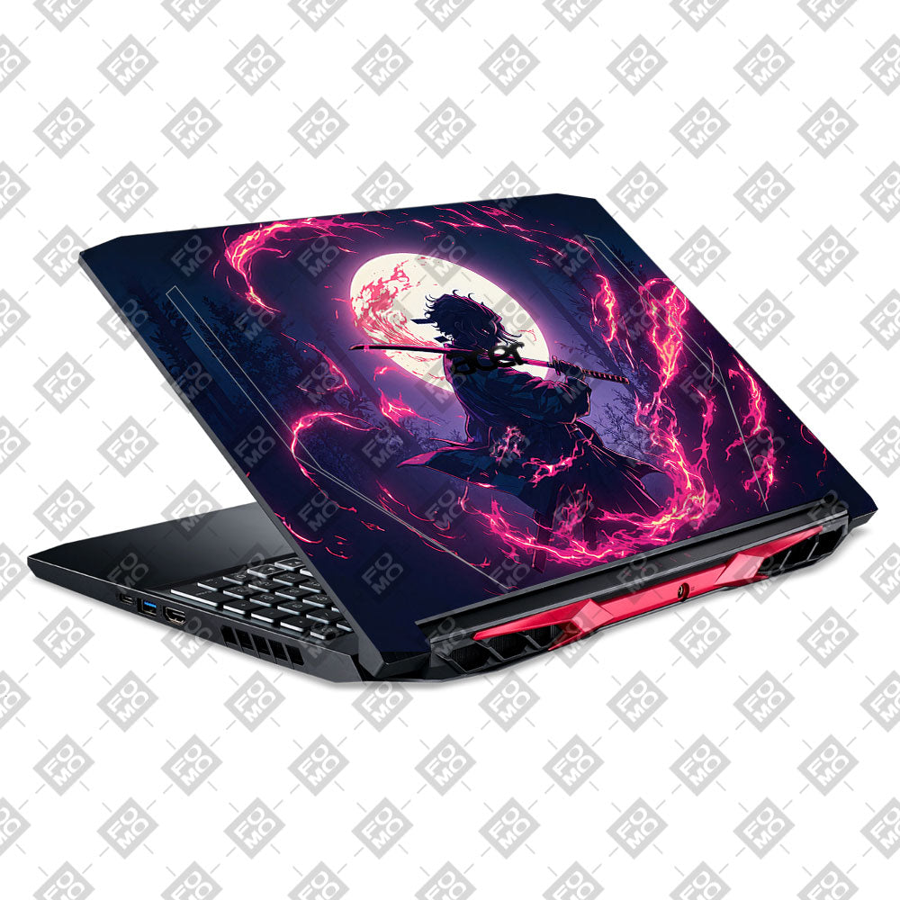 Tanjiro's Flame of Ember Acer Nitro 5 AN515 44, 56 Laptop Skin