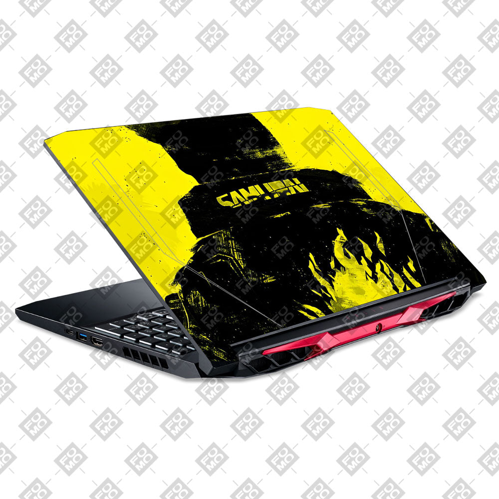 Backlit SAMURAI Jacket Acer Nitro 5 AN515 44, 56 Laptop Skin