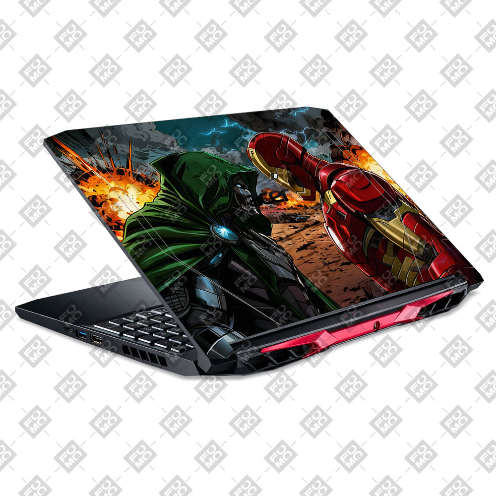 Iron Man vs Doom Acer Nitro 5 AN515 44, 56 Laptop Skin