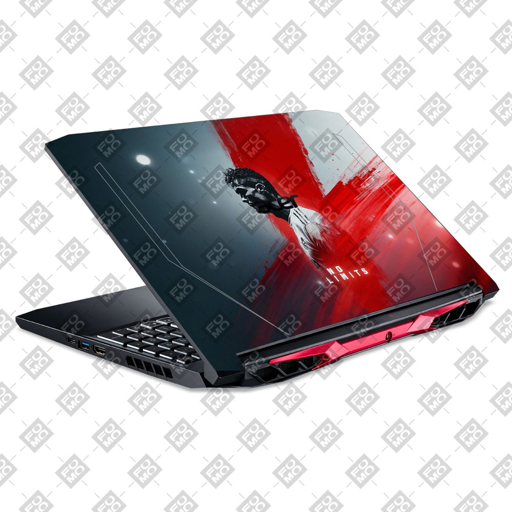 No Limits Ronaldo Spirit Acer Nitro 5 AN515 44, 56 Laptop Skin