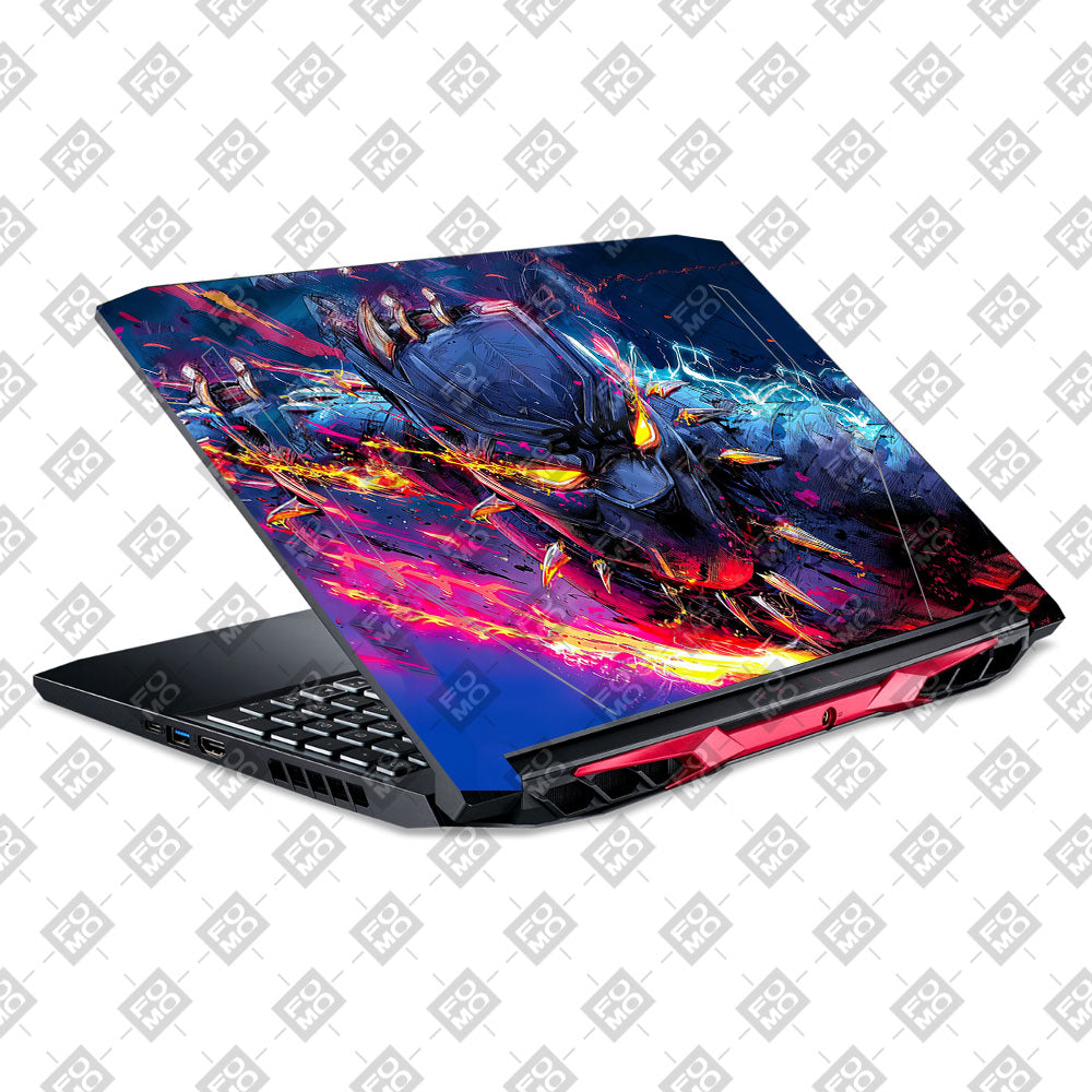 Vibranium Fury Wakandan Charge Acer Nitro 5 AN515 44, 56 Laptop Skin