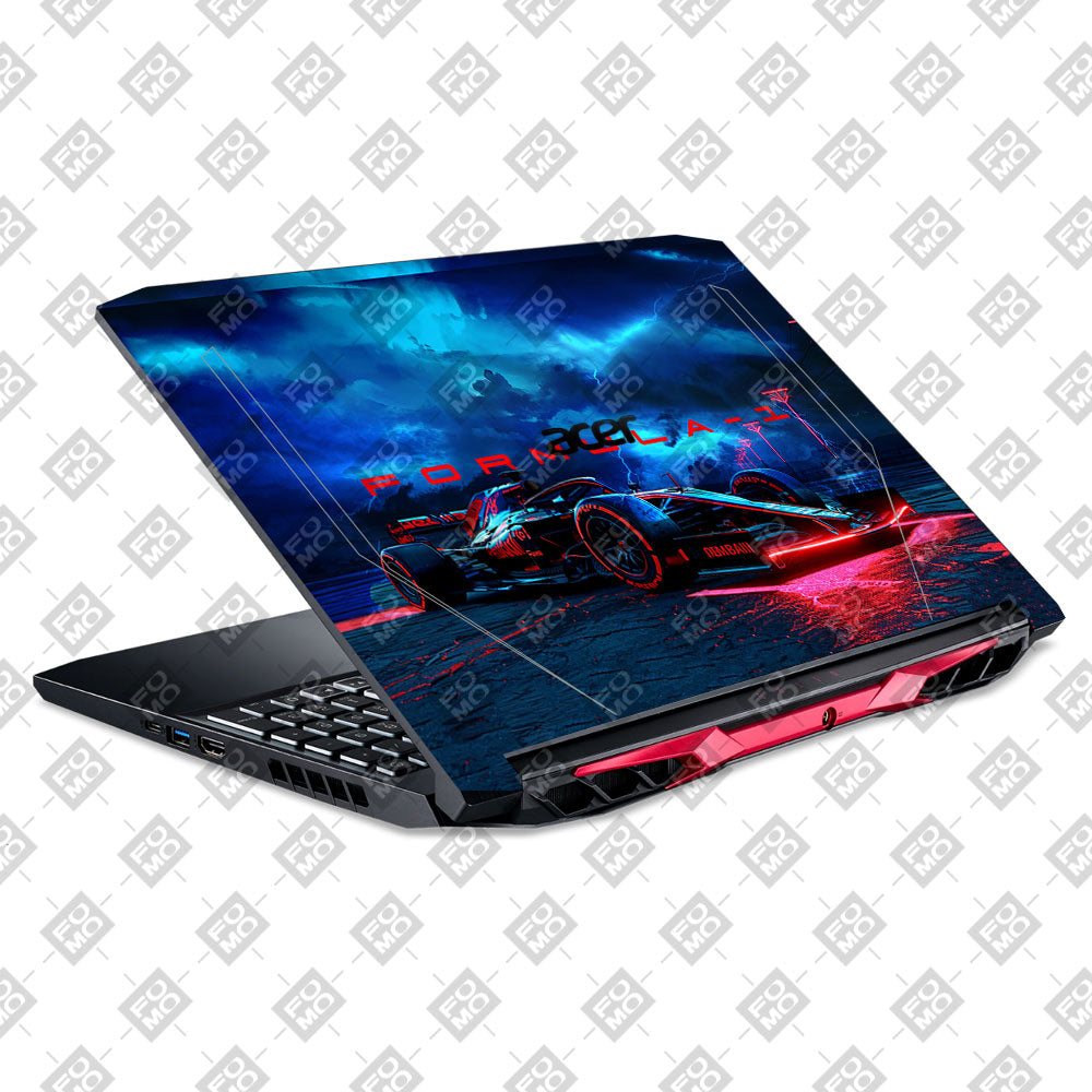 Fututristic Formula 1 Acer Nitro 5 AN515 44, 56 Laptop Skin