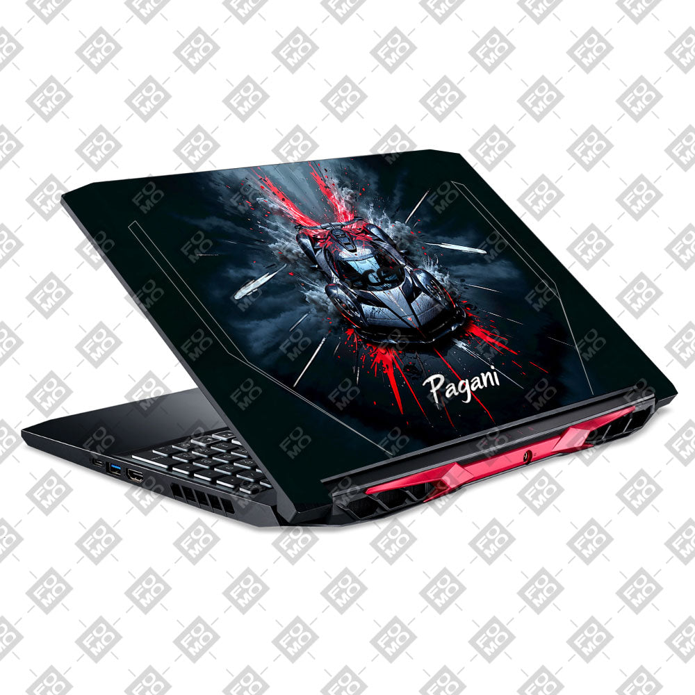 Pagani Midnight Impact Acer Nitro 5 AN515 44, 56 Laptop Skin