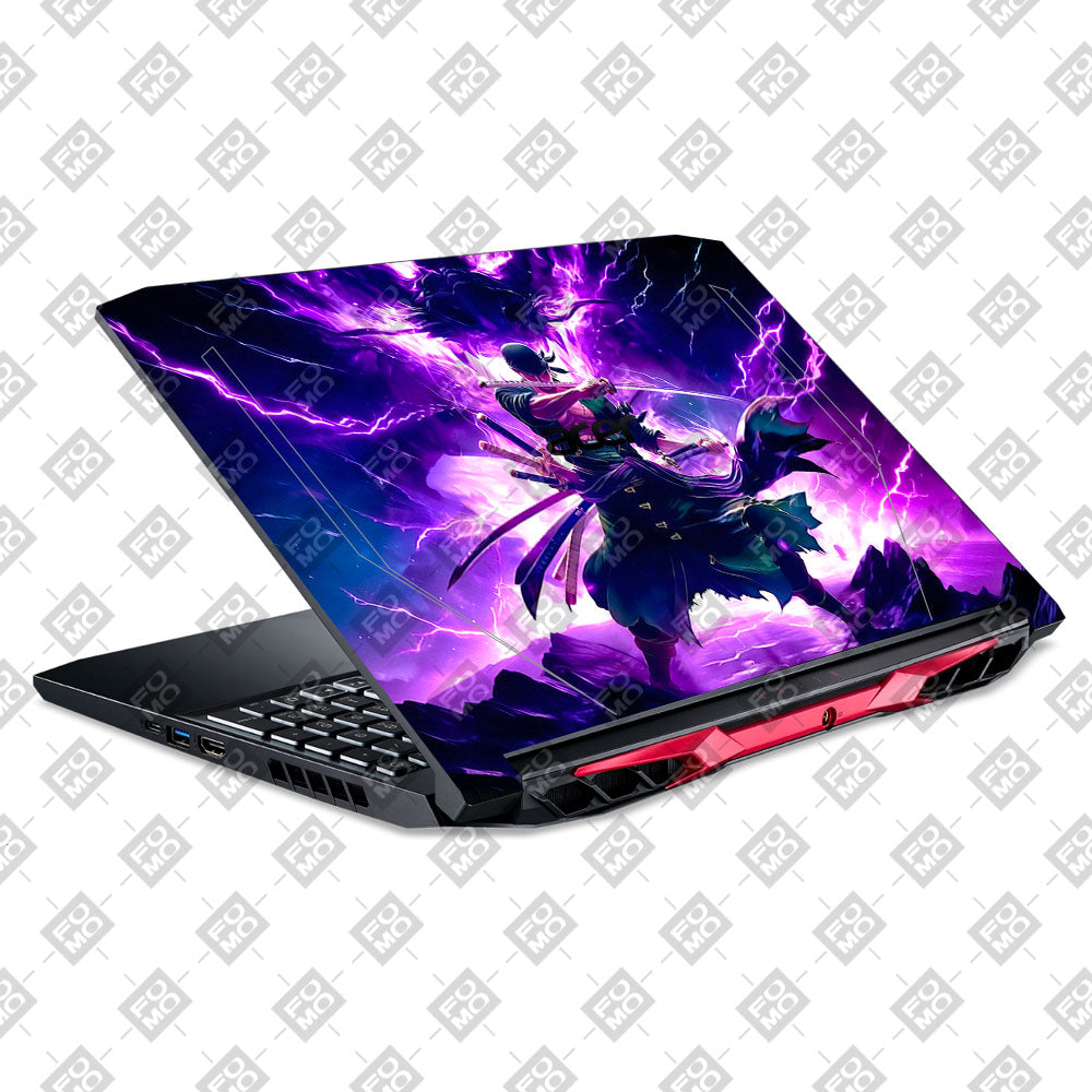 Roronoa Zoro Hell Mode Acer Nitro 5 AN515 44, 56 Laptop Skin