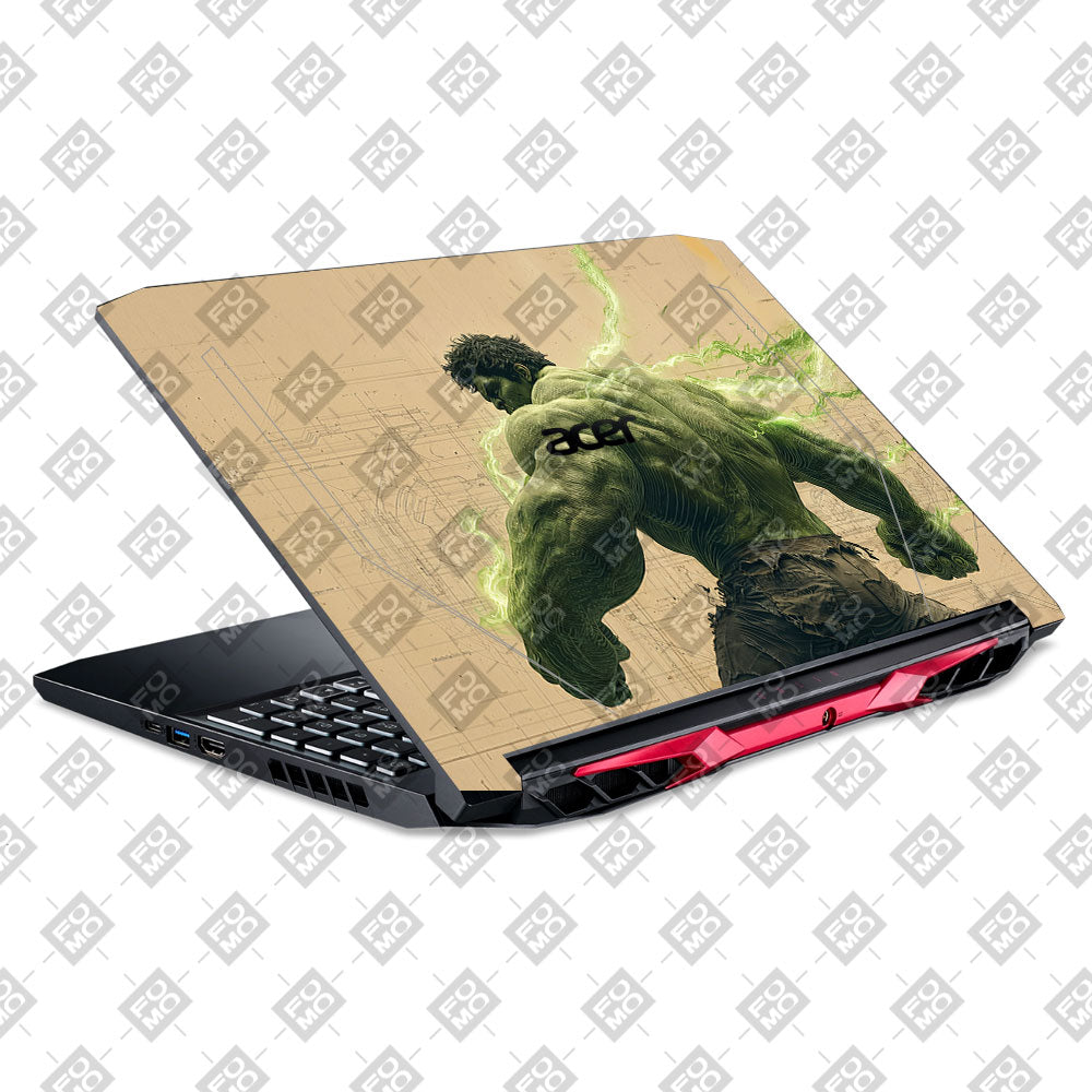 Hulk Unleashed Acer Nitro 5 AN515 44, 56 Laptop Skin