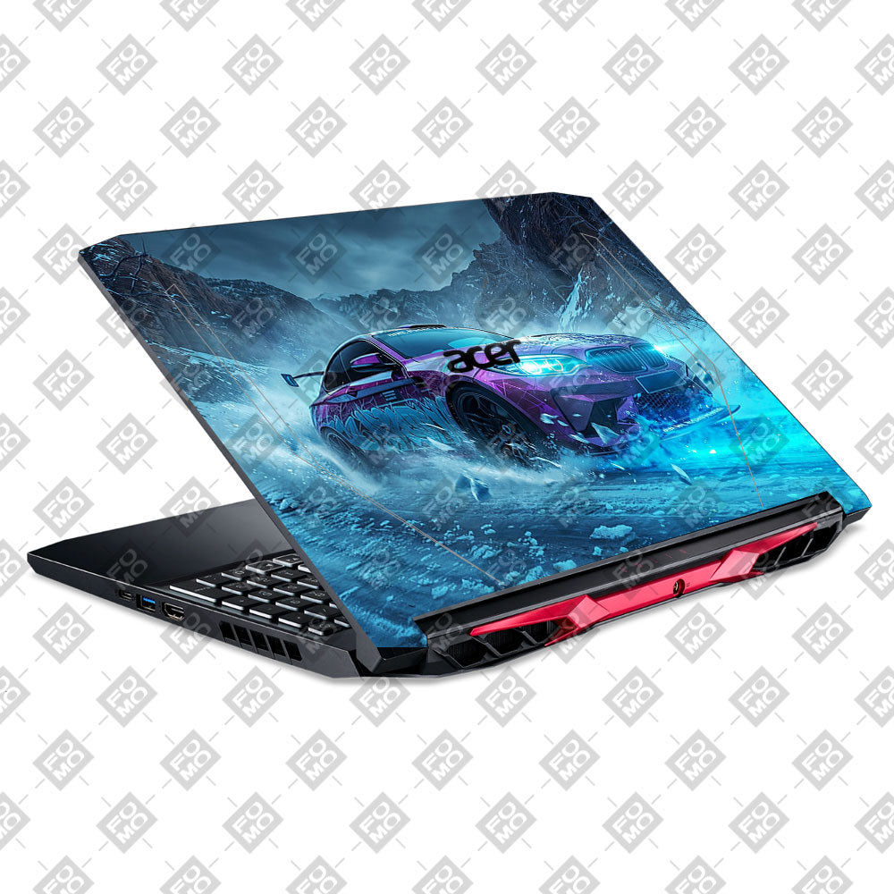 BMW Neon Drift Acer Nitro 5 AN515 44, 56 Laptop Skin