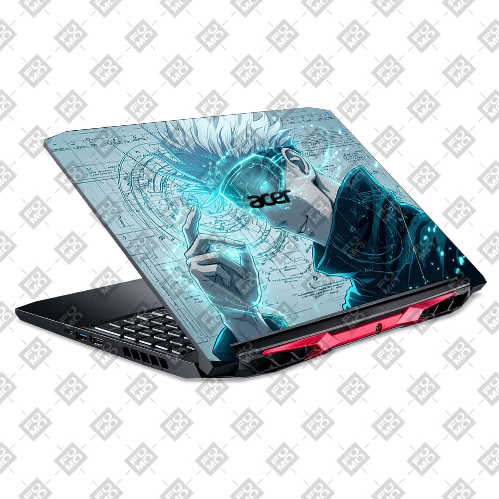 Gojo Satoru Power Acer Nitro 5 AN515 44, 56 Laptop Skin