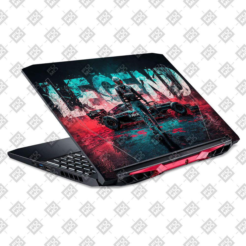 F1 Legend Racer Acer Nitro 5 AN515 44, 56 Laptop Skin