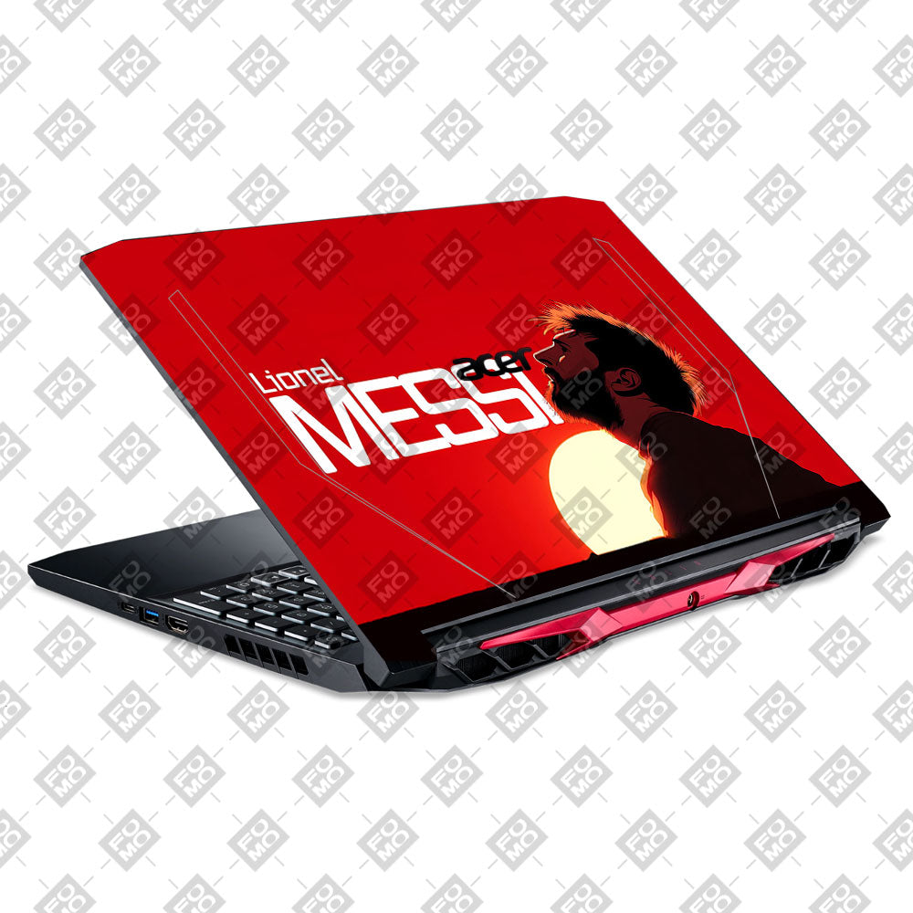 Messi Sunset Icon Acer Nitro 5 AN515 44, 56 Laptop Skin