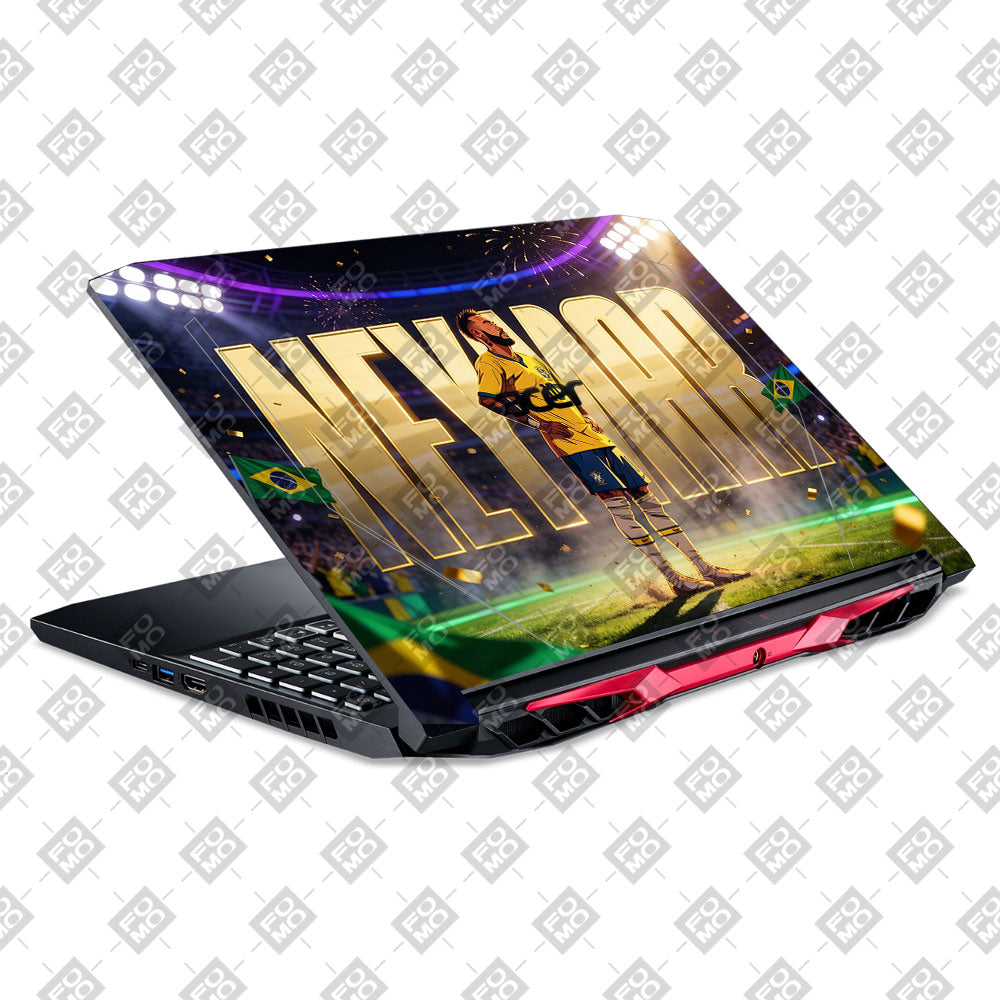 Neymar Golden Aura Acer Nitro 5 AN515 44, 56 Laptop Skin