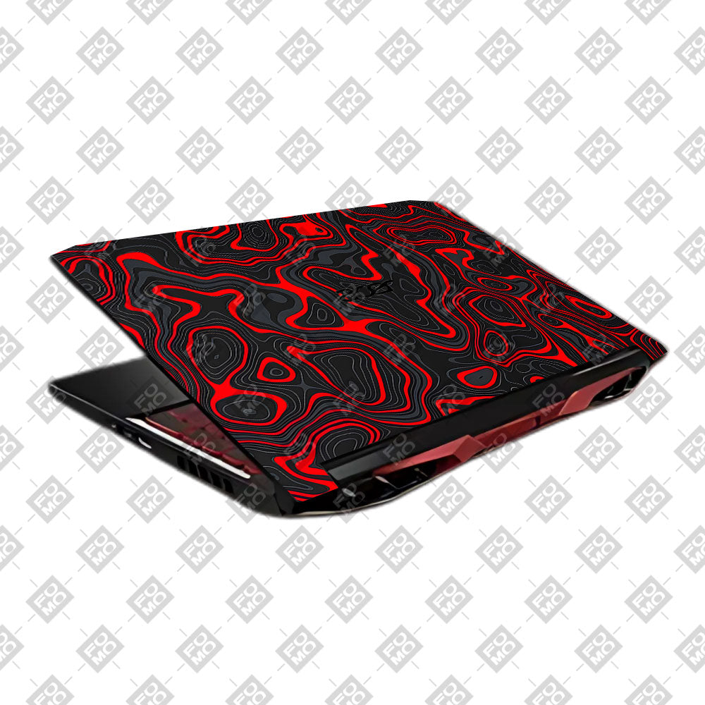 Crimson Waves Acer Nitro 5 AN515 45, 55, 57 Laptop Skin