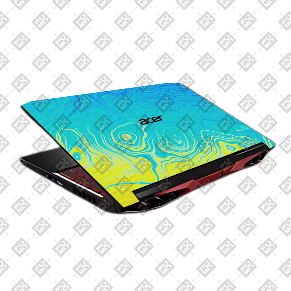 Ocean Gradient Waves Acer Nitro 5 AN515 45, 55, 57 Laptop Skin