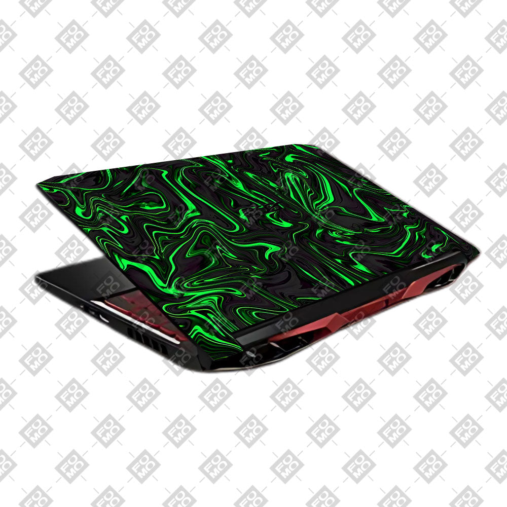 Neon Green Marble Acer Nitro 5 AN515 45, 55, 57 Laptop Skin