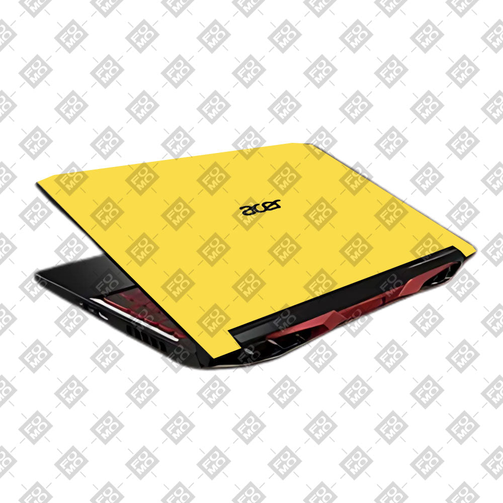 Textured Yellow Acer Nitro 5 AN515 45, 55, 57 Laptop Skin