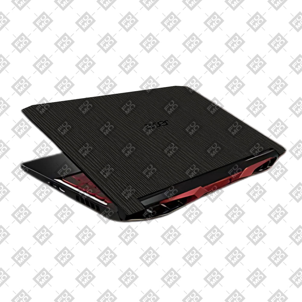 Textured Black Wood Acer Nitro 5 AN515 45, 55, 57 Laptop Skin