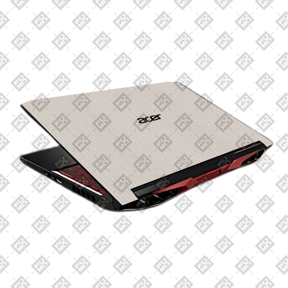 Textured White Wood Acer Nitro 5 AN515 45, 55, 57 Laptop Skin