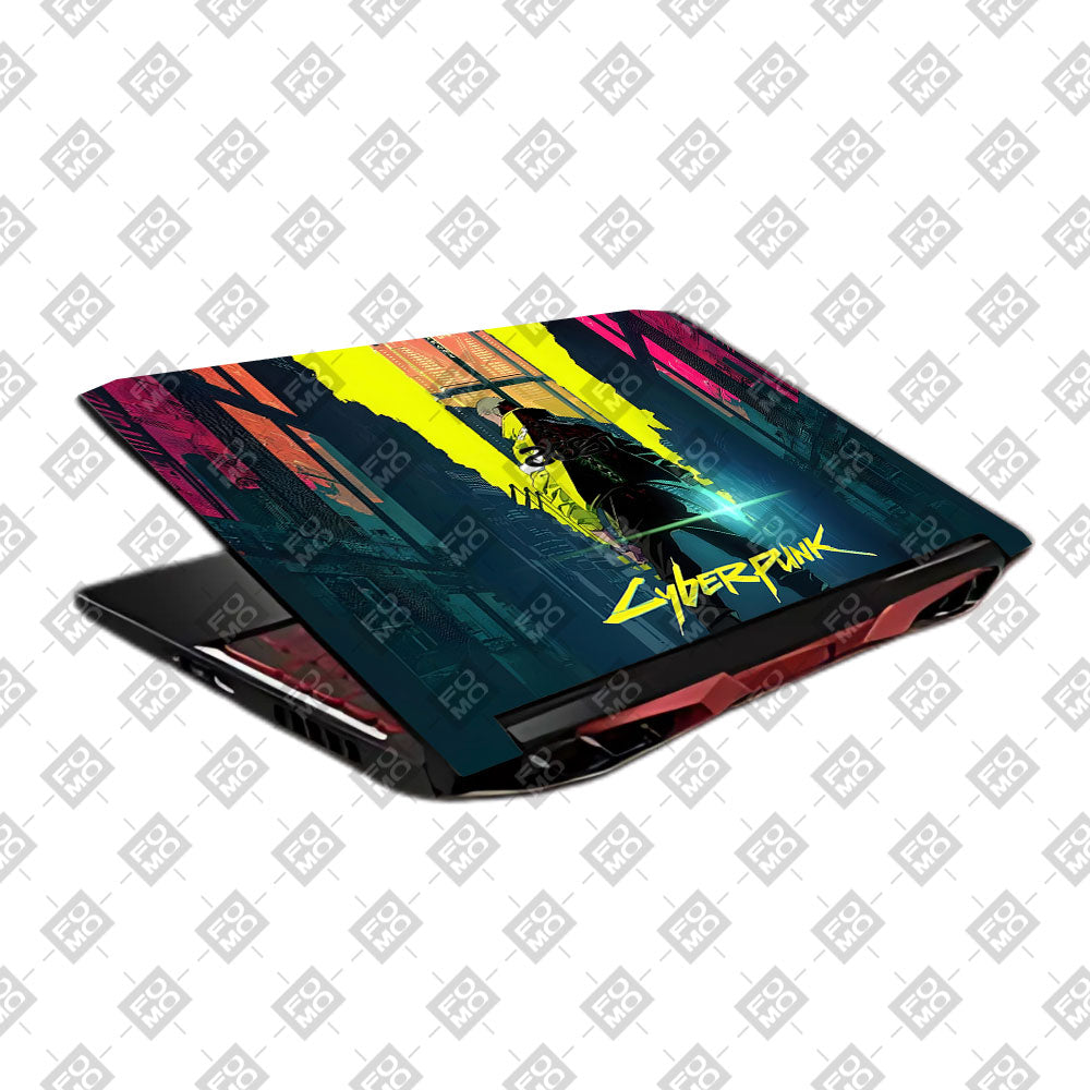 Cyberpunk Uprising Acer Nitro 5 AN515 45, 55, 57 Laptop Skin