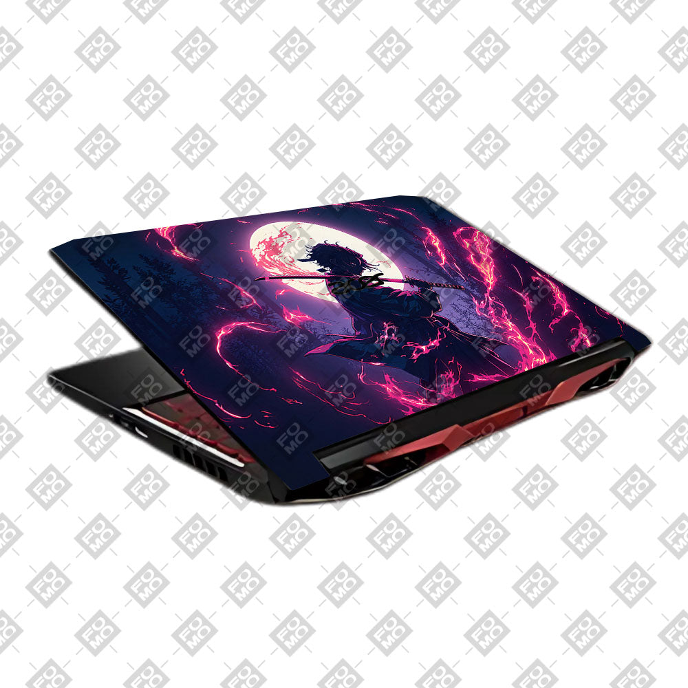 Tanjiro's Flame of Ember Acer Nitro 5 AN515 45, 55, 57 Laptop Skin