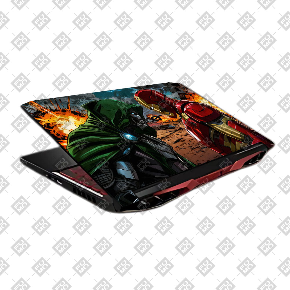 Iron Man vs Doom Acer Nitro 5 AN515 45, 55, 57 Laptop Skin