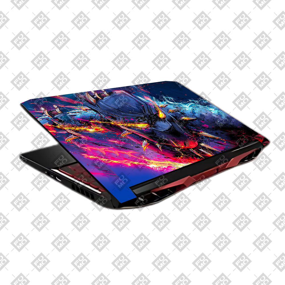 Vibranium Fury Wakandan Charge Acer Nitro 5 AN515 45, 55, 57 Laptop Skin
