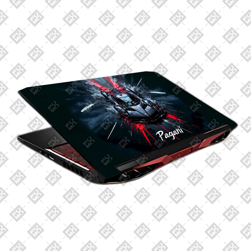 Pagani Midnight Impact Acer Nitro 5 AN515 45, 55, 57 Laptop Skin