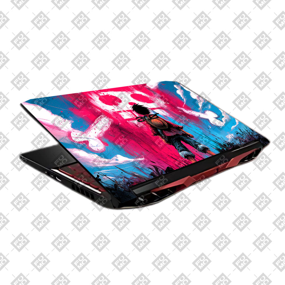 Straw Hat Graffiti One Piece Acer Nitro 5 AN515 45, 55, 57 Laptop Skin