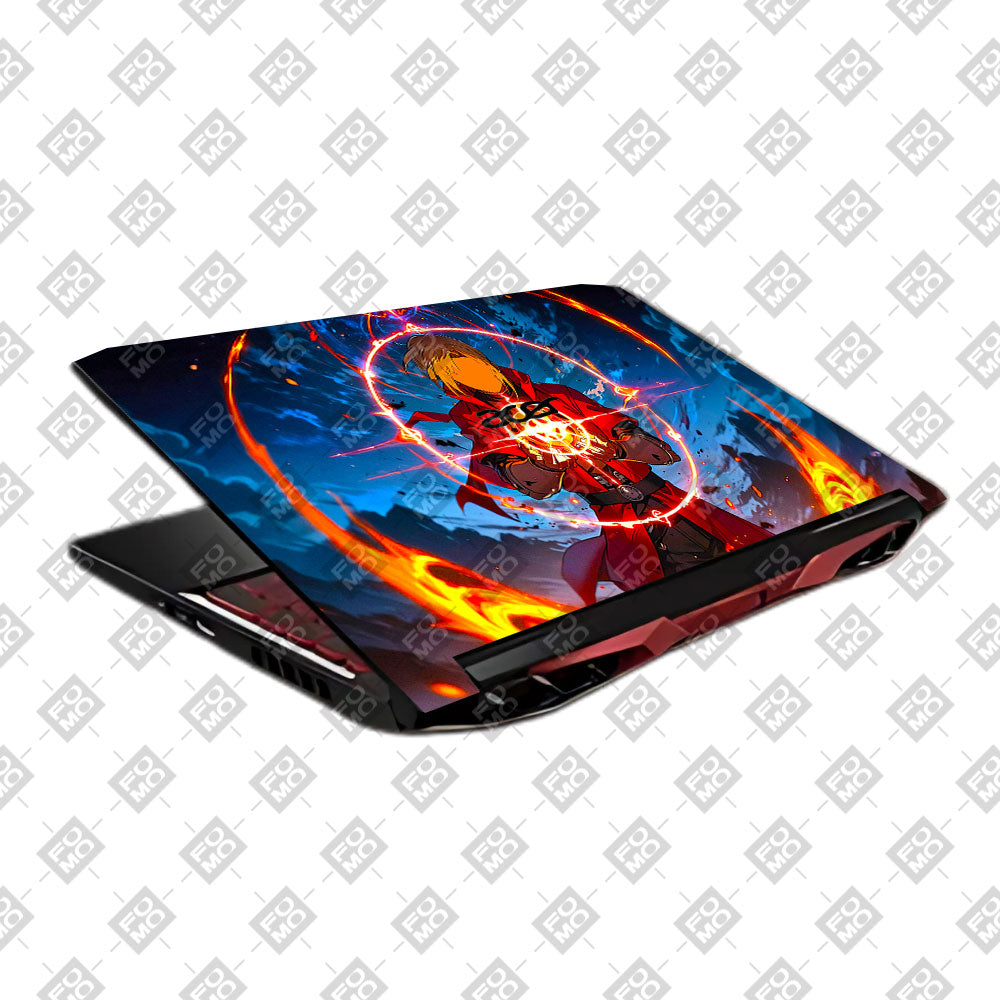 Edward Elric Fullmetal Alchemist Acer Nitro 5 AN515 45, 55, 57 Laptop Skin