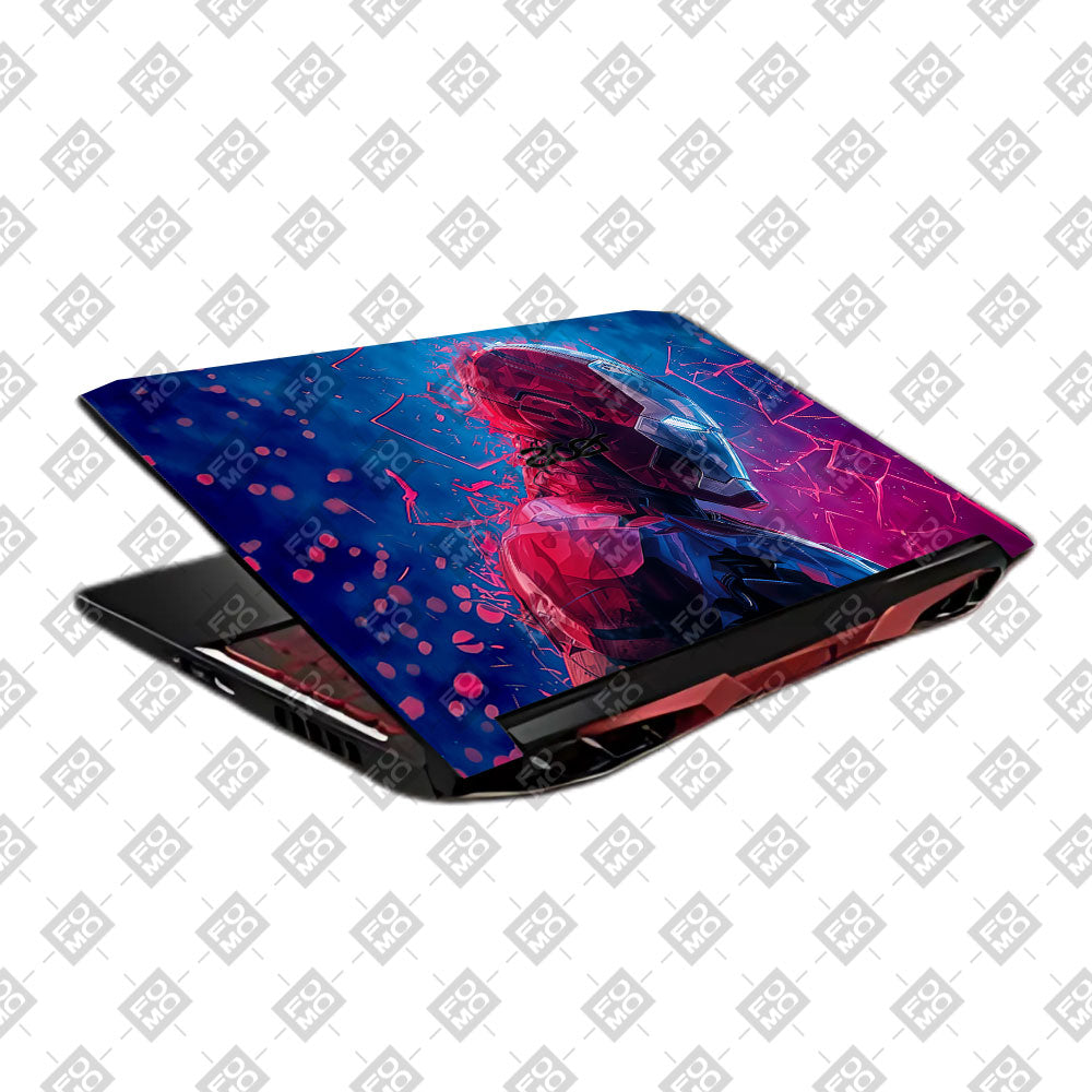 Iron Man Neon Tech Acer Nitro 5 AN515 45, 55, 57 Laptop Skin