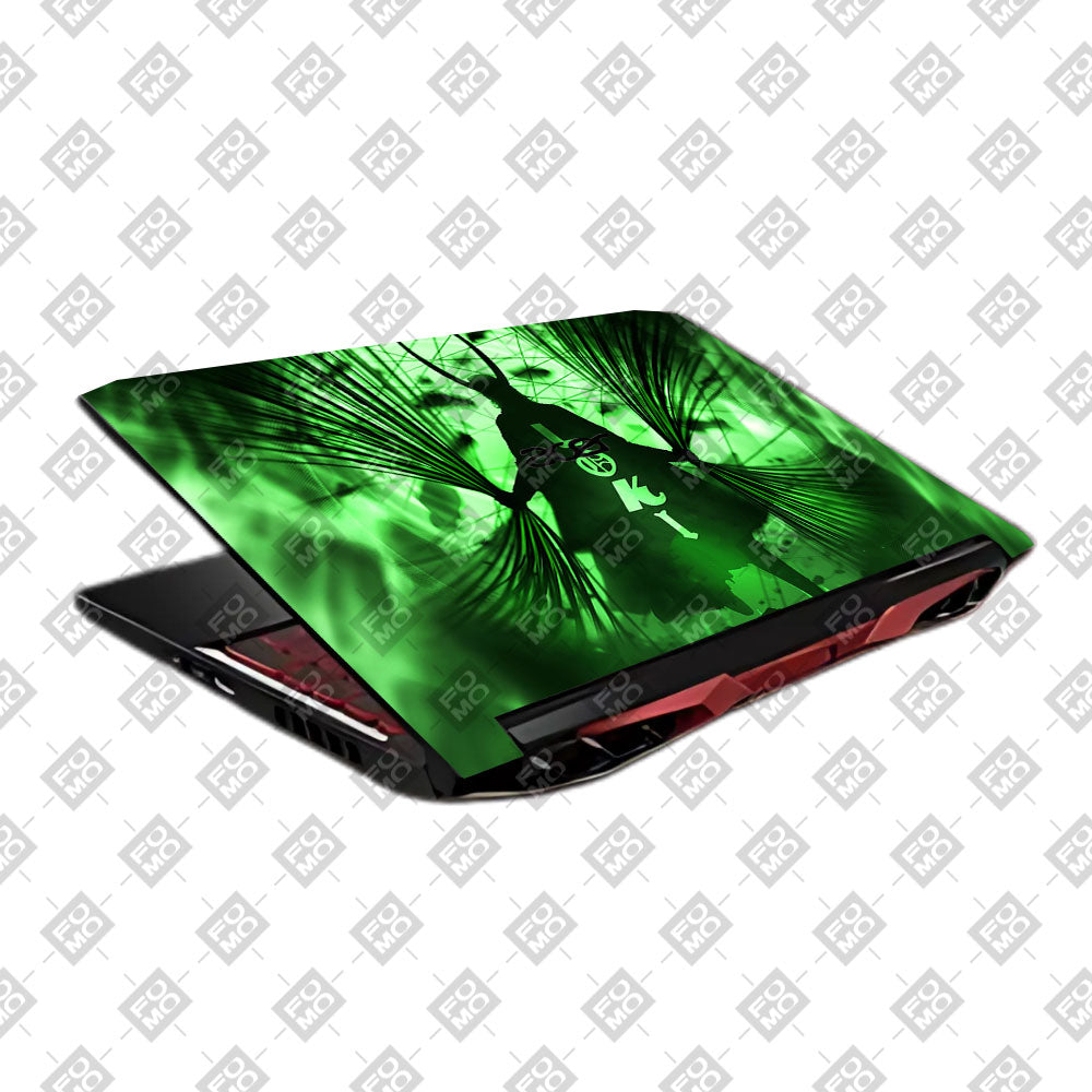 Loki's Green Aura Acer Nitro 5 AN515 45, 55, 57 Laptop Skin