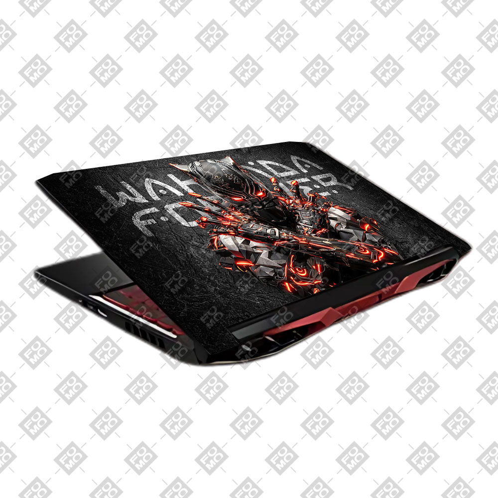 Black Panther Glowing Fury Acer Nitro 5 AN515 45, 55, 57 Laptop Skin