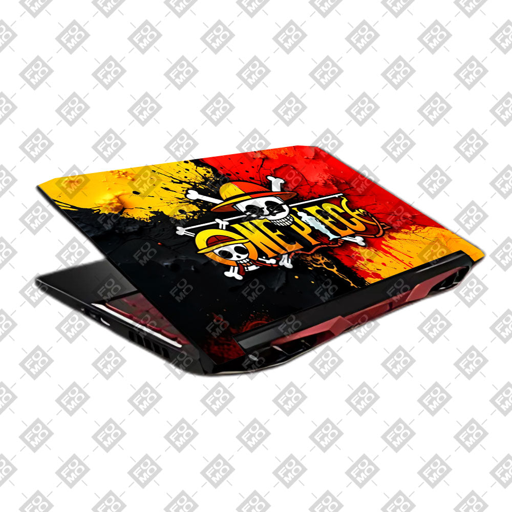 One Piece Paint Splash Acer Nitro 5 AN515 45, 55, 57 Laptop Skin