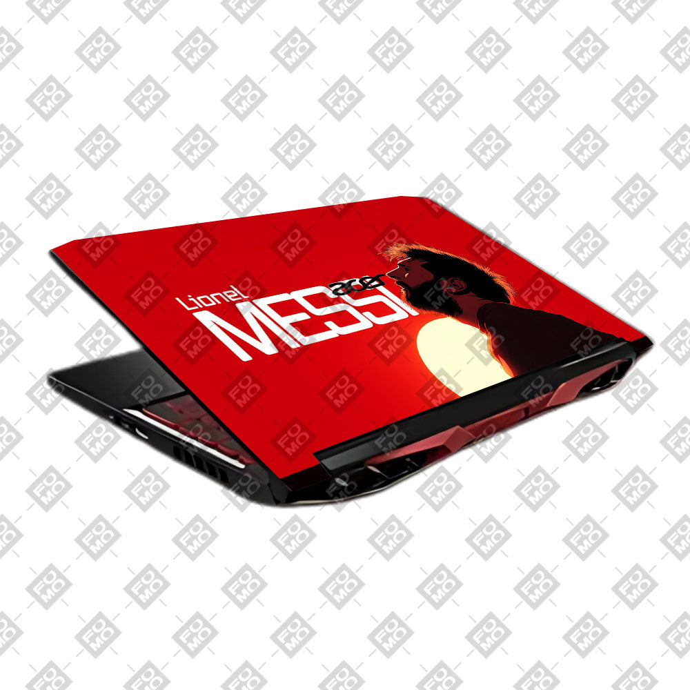 Messi Sunset Icon Acer Nitro 5 AN515 45, 55, 57 Laptop Skin